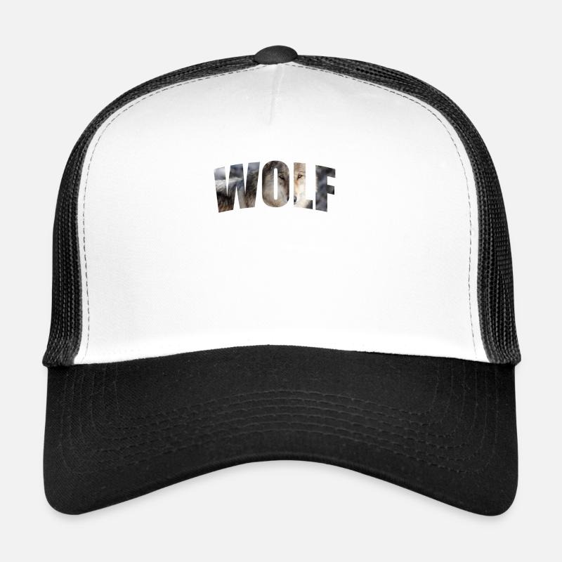 Wolf Casquette trucker 