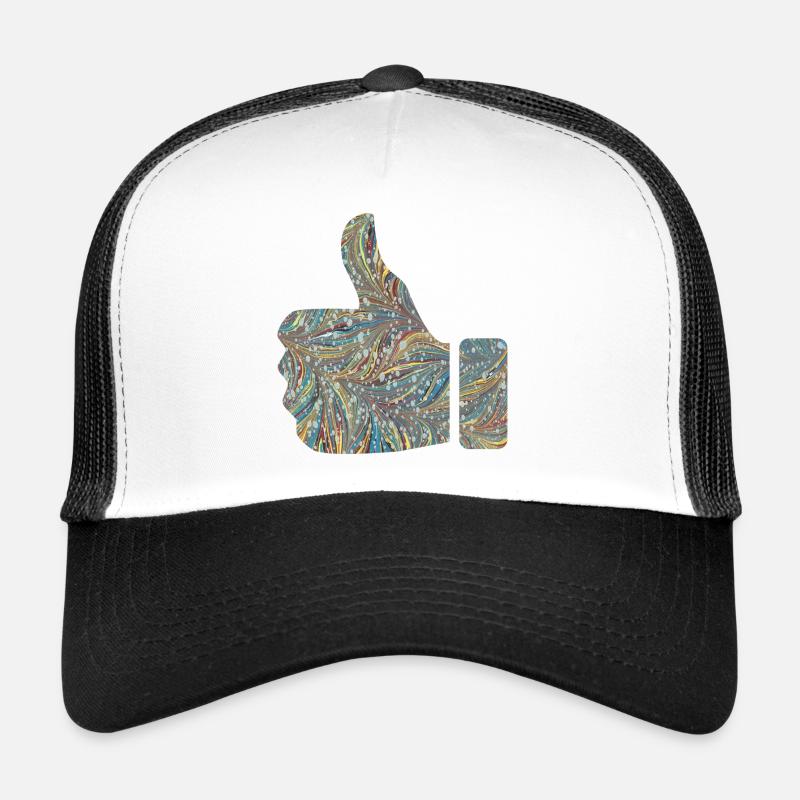 signe de la main comme e 201 Casquette trucker 