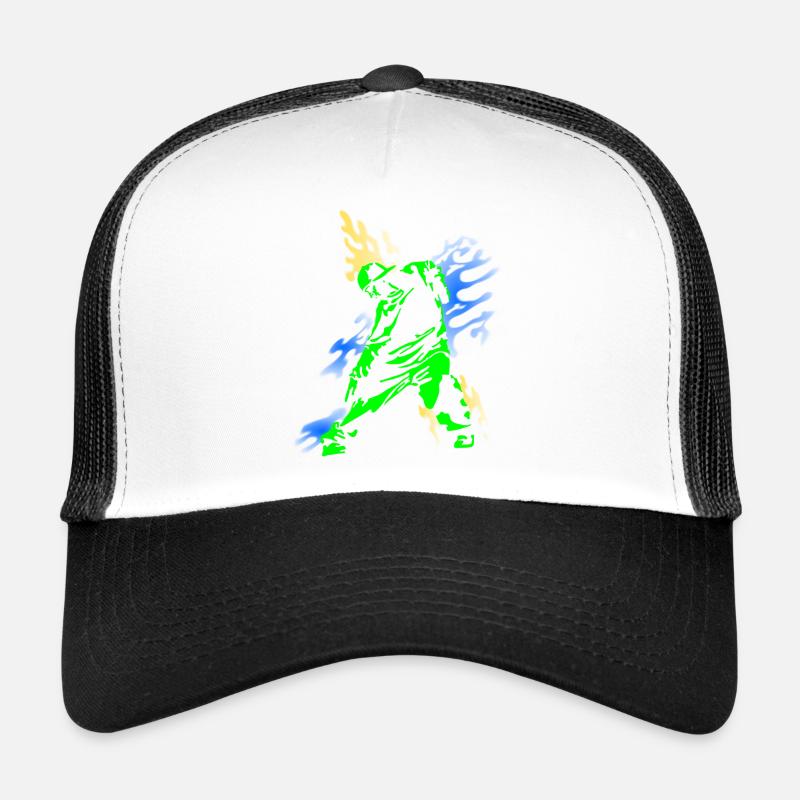 Dance - Casquette trucker  - blanc/noir