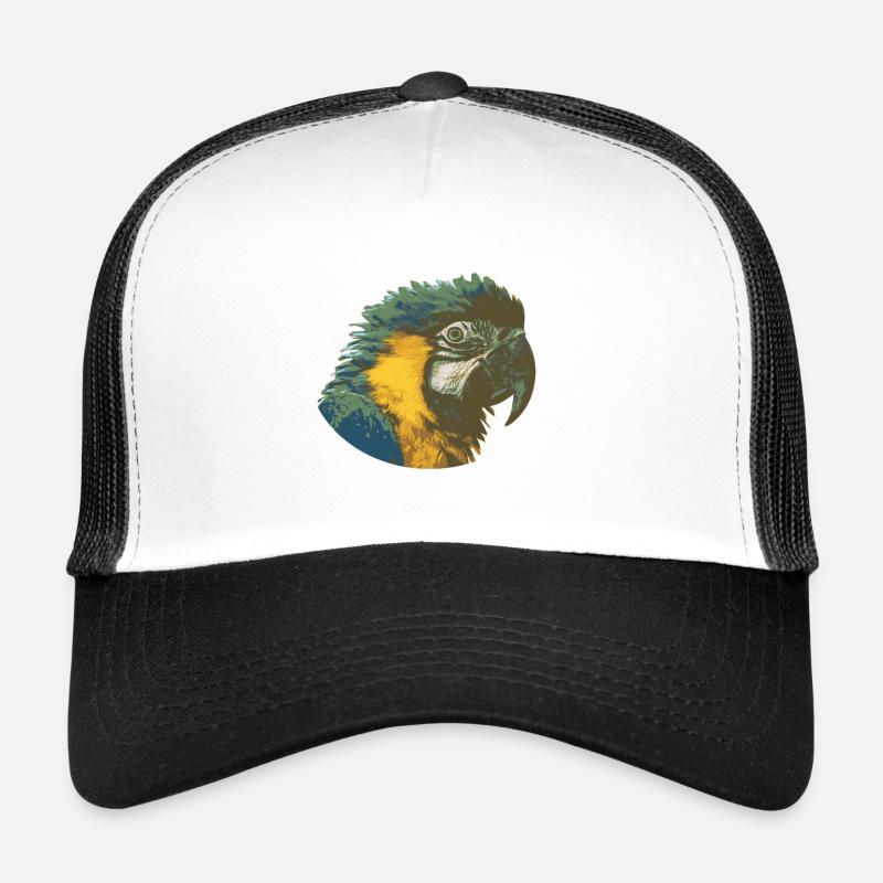 Colorful parrot Trucker Cap