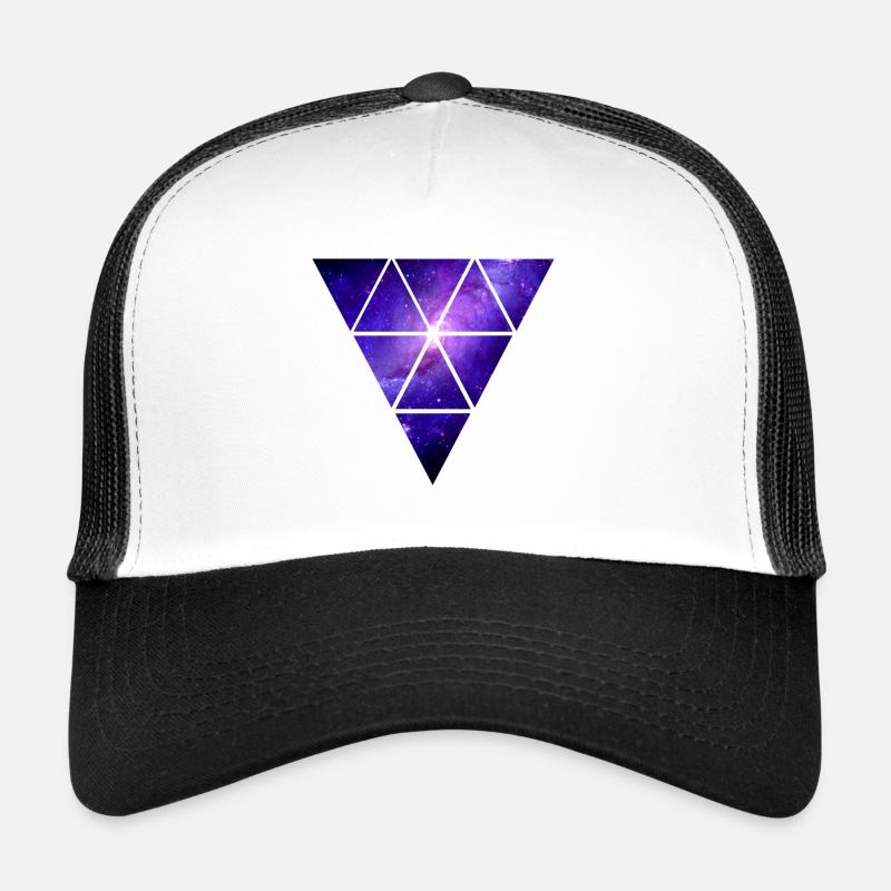 Galaxy / galaxy - Trucker Cap - white/black