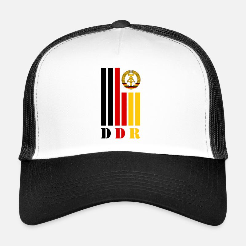 GDR beams with national colours / Gift Ostalgie Trucker Cap