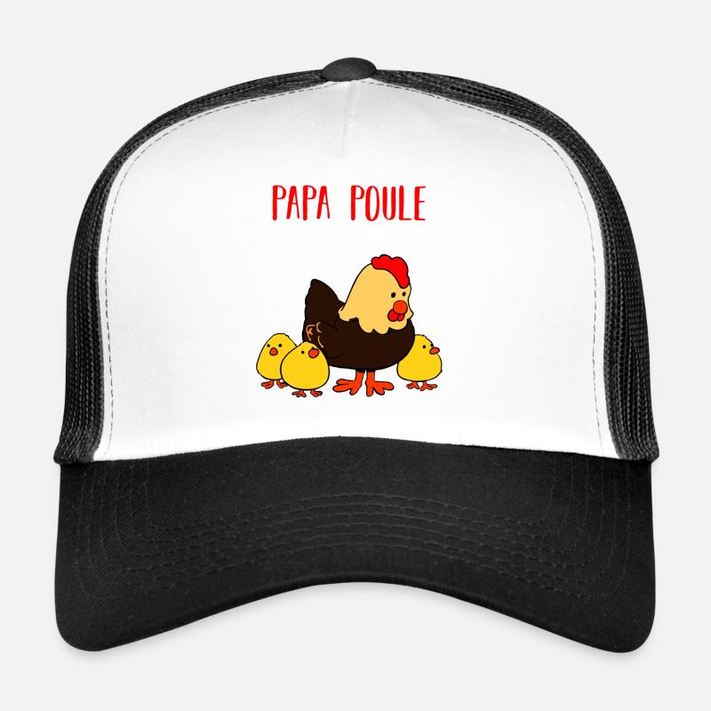 Papa Poule Casquette trucker 