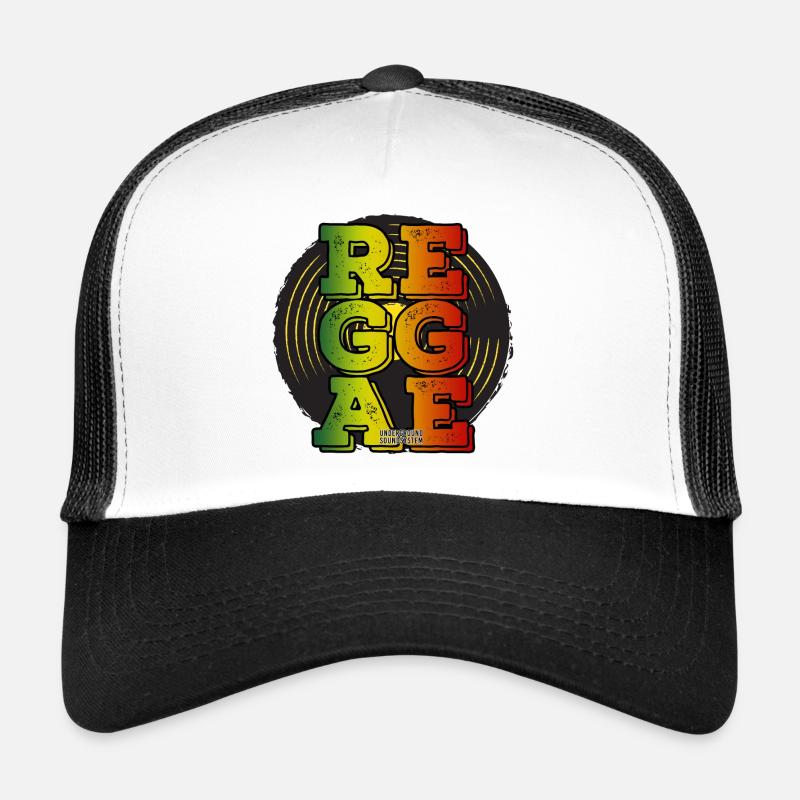 Reggae Neonfarben Logo Trucker Cap