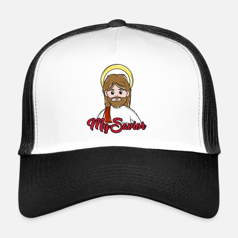 Jésus christianisme Casquette trucker 