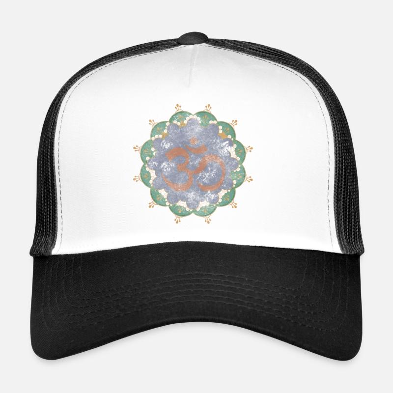 yoga - Trucker Cap - white/black