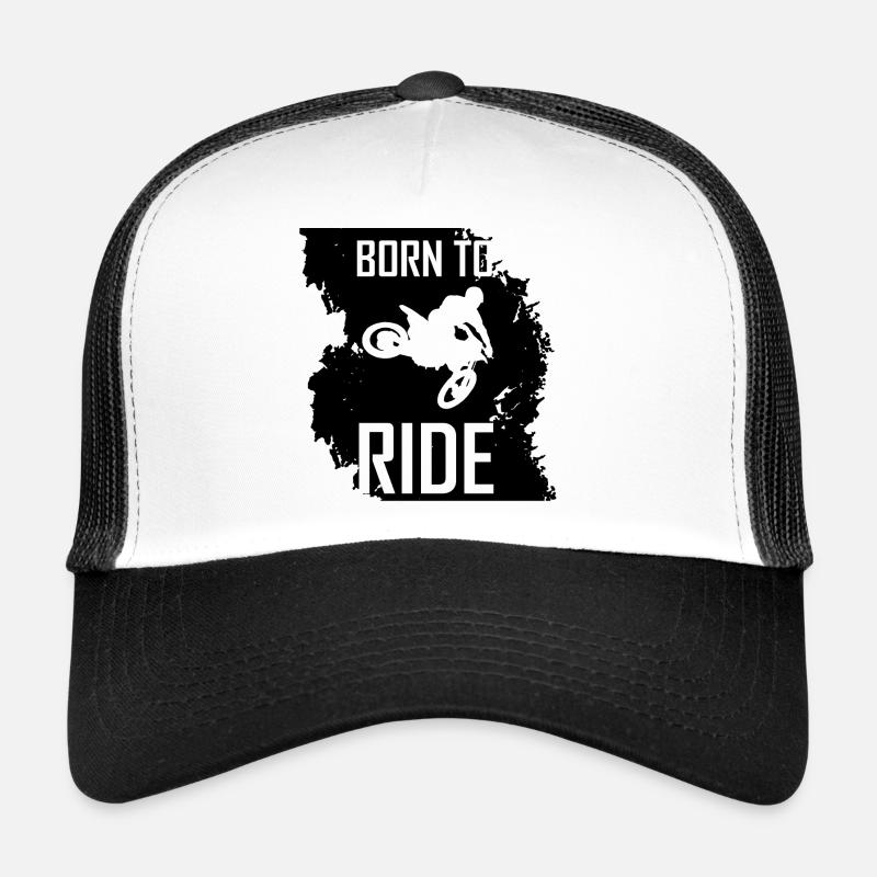 né pour monter Casquette trucker 
