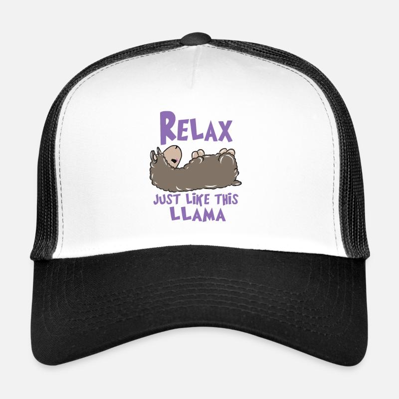 Relax Lama Casquette trucker 