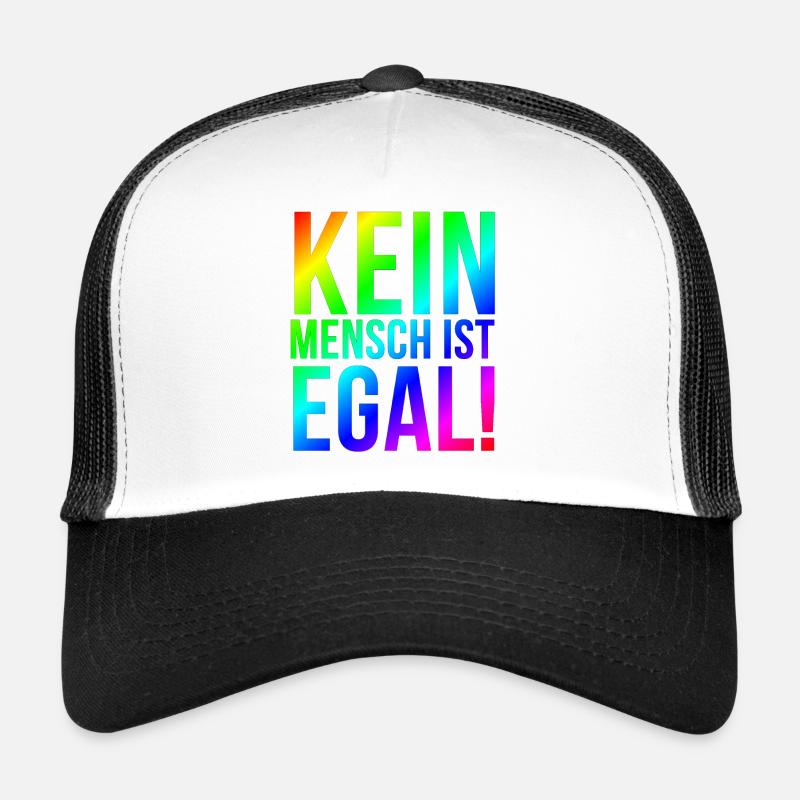 Antifa T-Shirt links gegen rechts Geschenkidee Trucker Cap