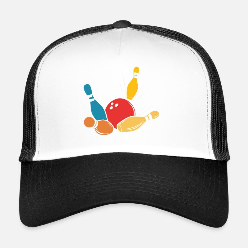Kegel Bowlingkugel Trucker Cap