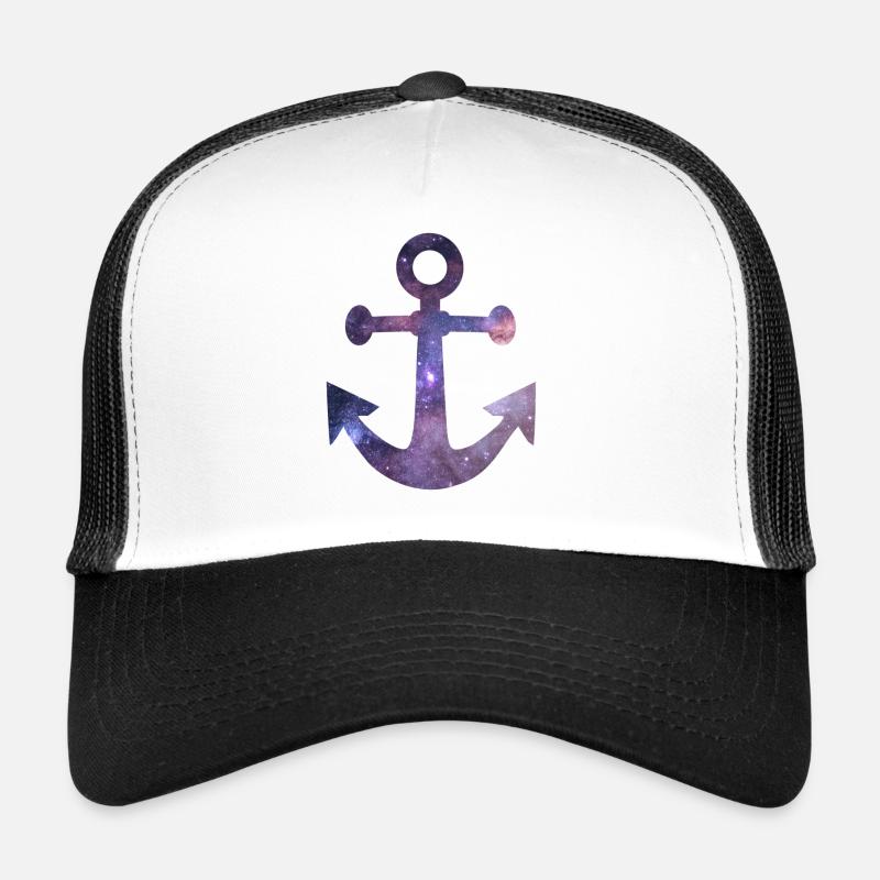 Anker - Trucker Cap - Weiß/Schwarz