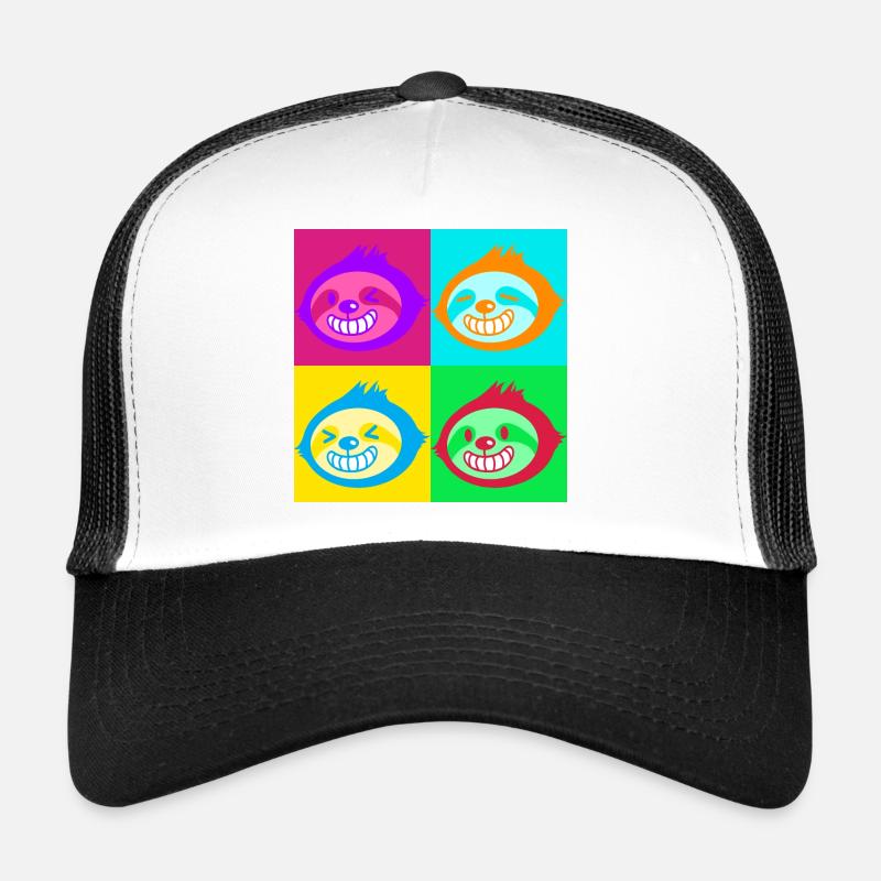 Faules Pop-Art-Porträt Trucker Cap