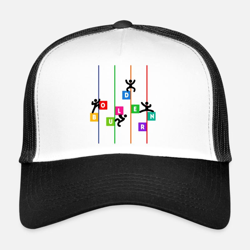 Bloc escalade alpinisme énonciation drôle sport Casquette trucker 