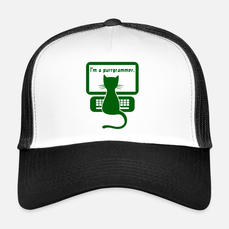 I`m a programmer cat Geschenk Trucker Cap