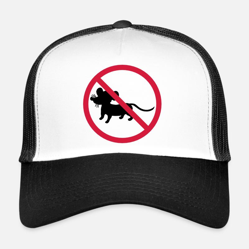 verboten schild zone keine maus symbol maeuschen s Trucker Cap