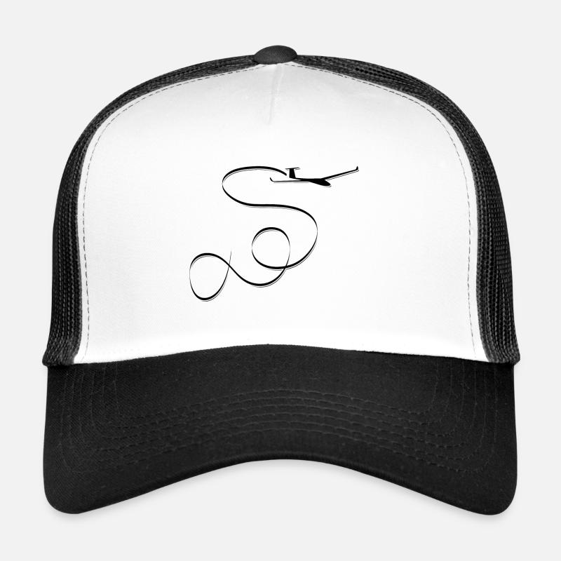 Glider glider glider gift ideas - Trucker Cap - white/black