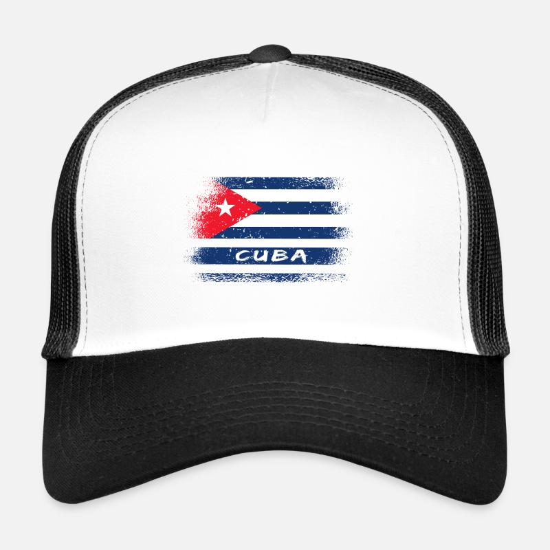 Cuba design vintage / drapeau Casquette trucker 