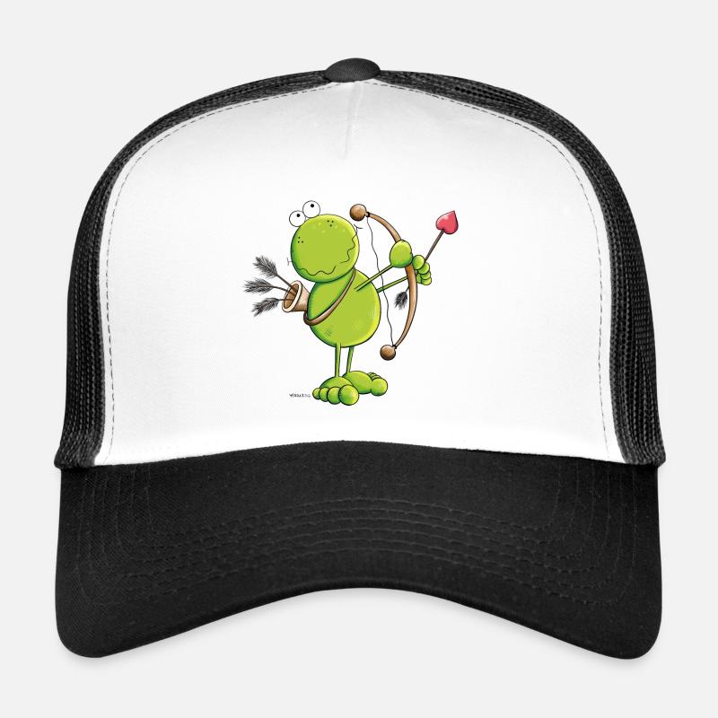 Amor Frosch Mit Pfeil und Bogen Liebe  Trucker Cap