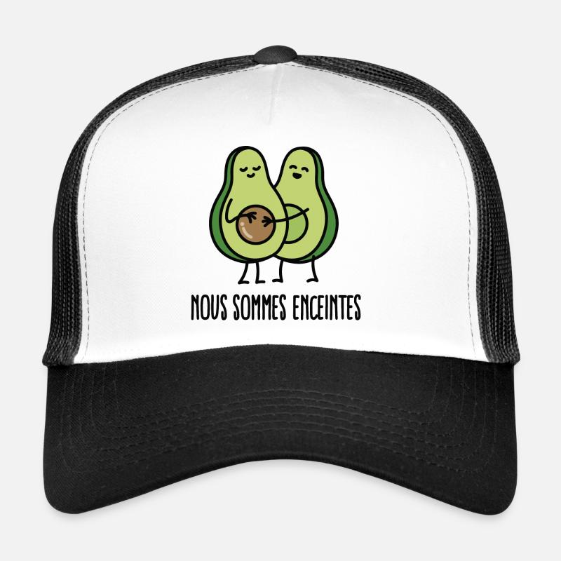 Nous sommes enceintes (avocat) Casquette trucker 