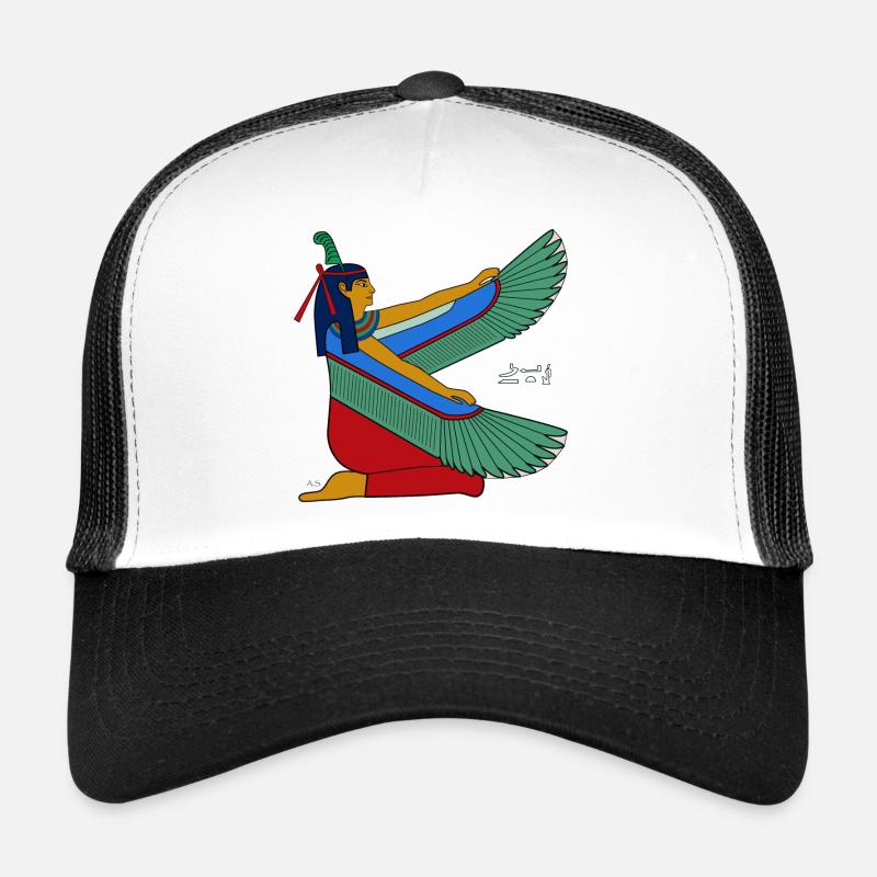 Maat I déesse égyptienne antique Casquette trucker 