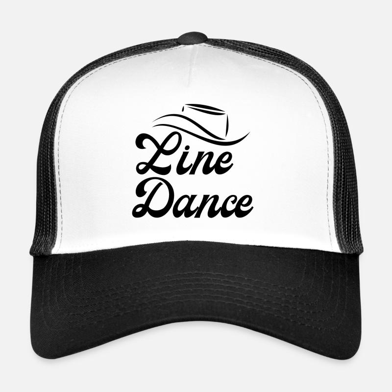 Geschenkidee für Linedancer: Motto "Line Dance" Trucker Cap