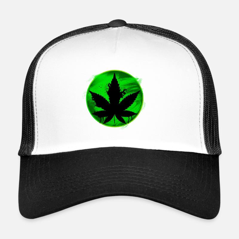Cannabisblatt Trucker Cap