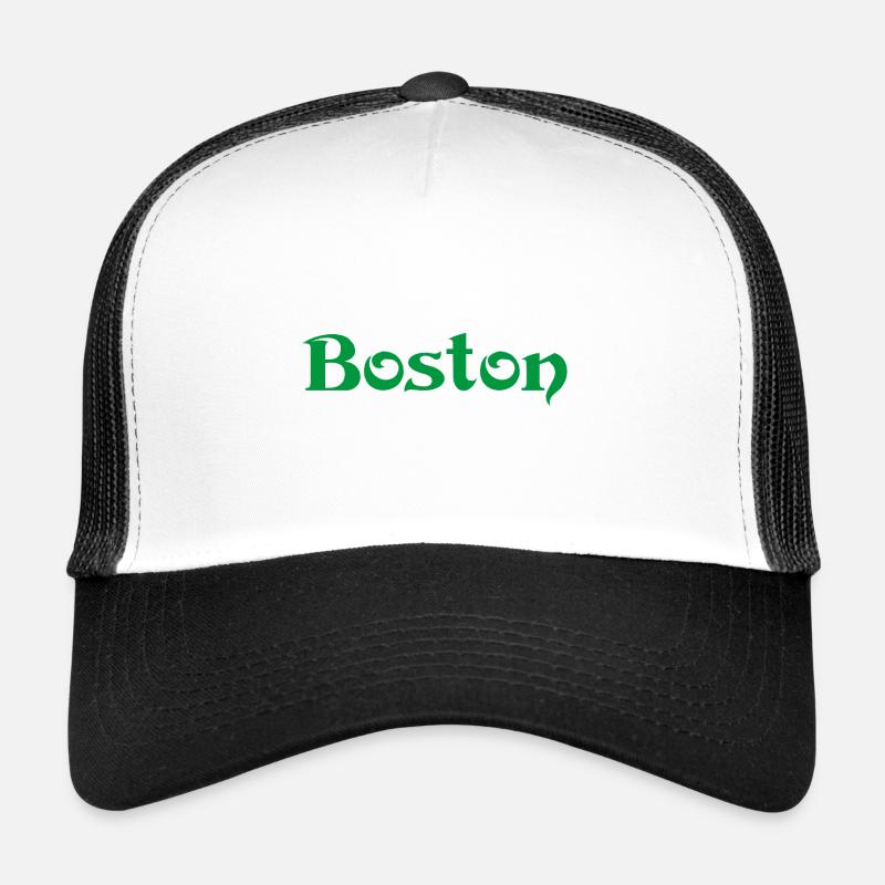 BOSTON Massachusetts Trucker Cap