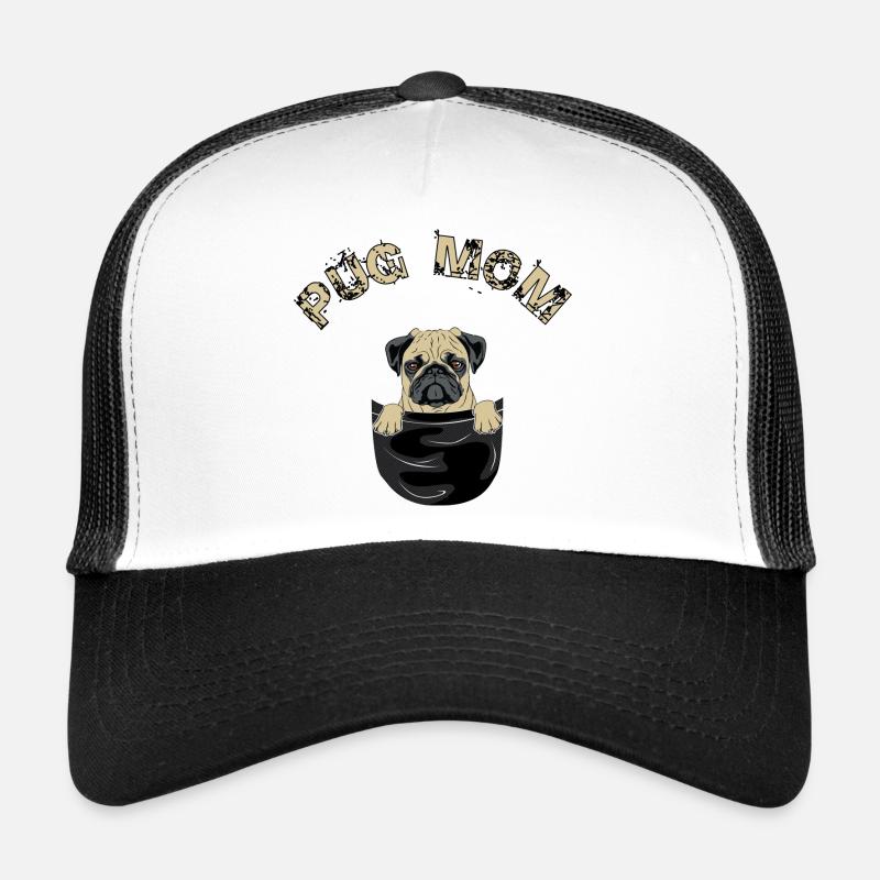 Pug maman Casquette trucker 