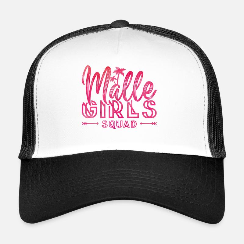 Escouade de filles Malle rose Casquette trucker 