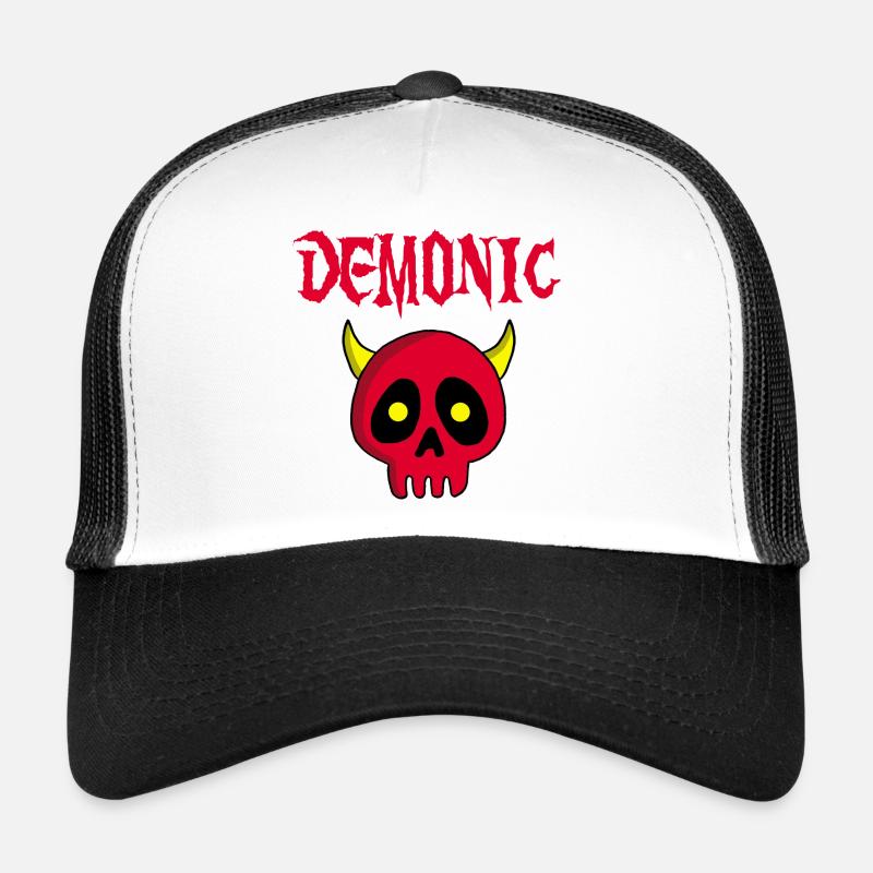 Manga Dämonenschädel Trucker Cap