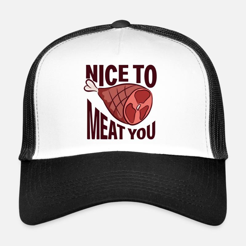 Ravi de vous viande Casquette trucker 