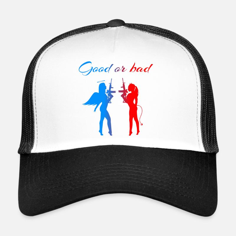 ange Démon Casquette trucker 