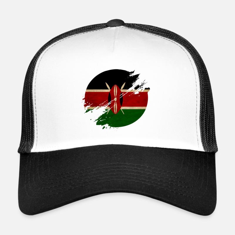 Kenia Vintage Kreis Trucker Cap