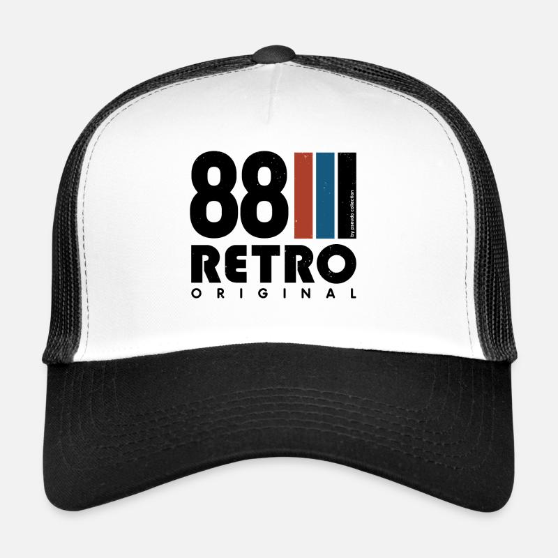 Retro 88 Pseudo Trucker Cap