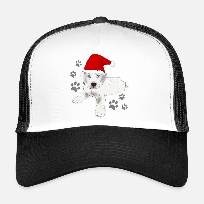 Labrador Christmas Motif Trucker Cap