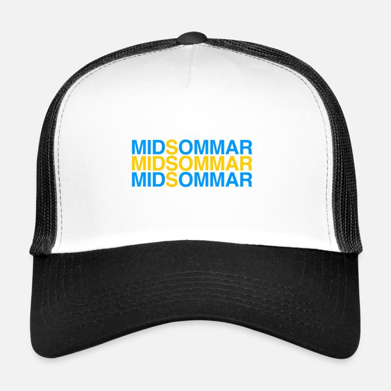 Drapeau suédois MIDSOMMAR Casquette trucker 