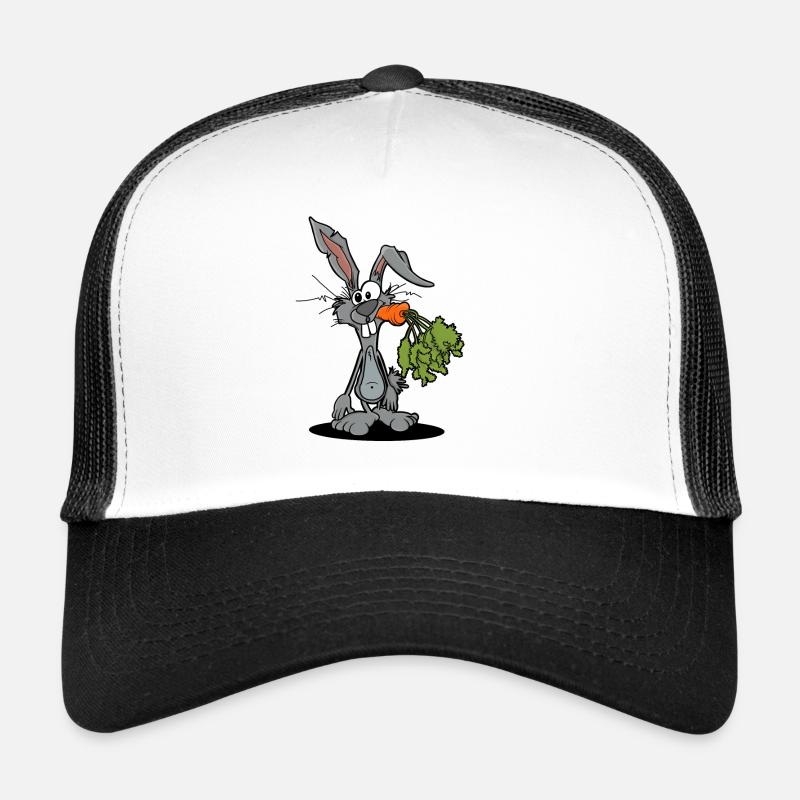 Funny Rabbit Gift Trucker Cap