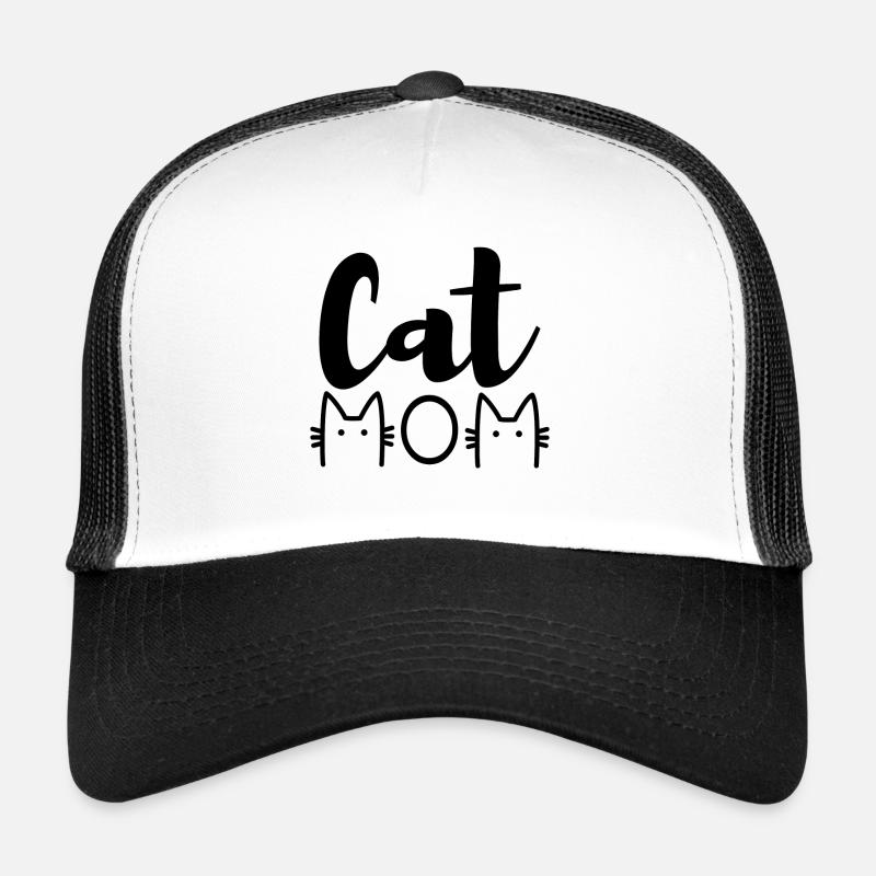 Chat maman mère chat chat amoureux cadeau Casquette trucker 