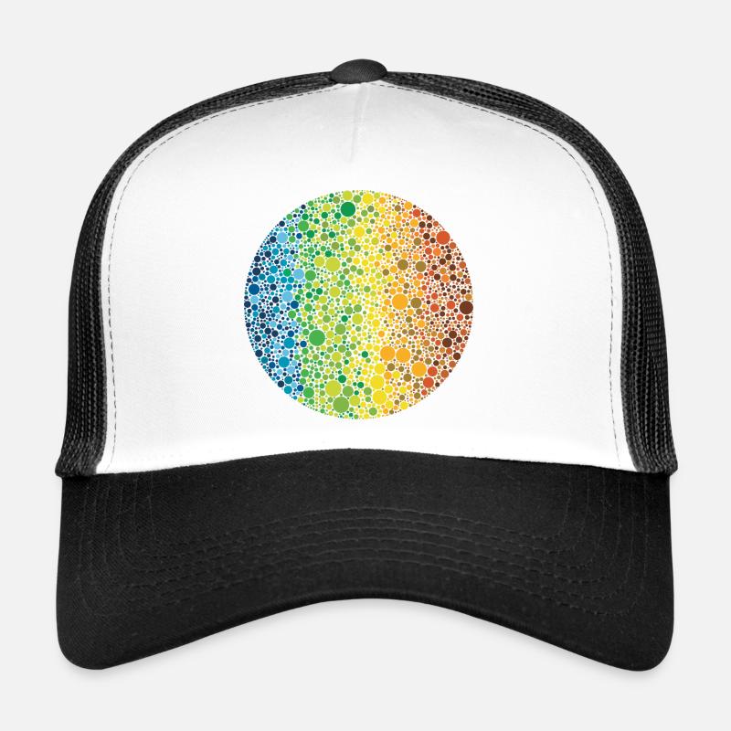 Sphere: color point composition Trucker Cap