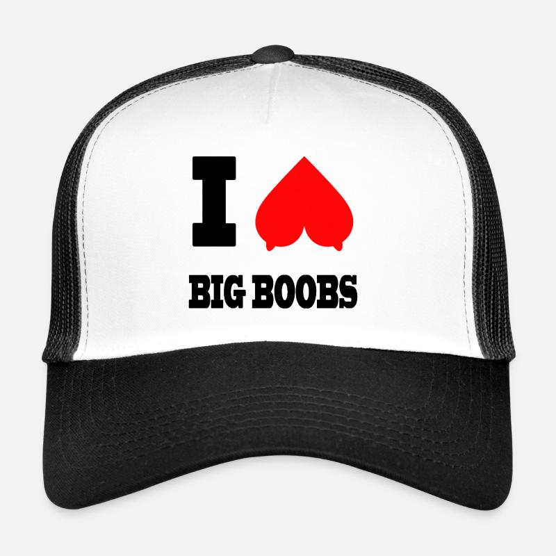 Heart Shape Geometric Pattern Trucker Cap