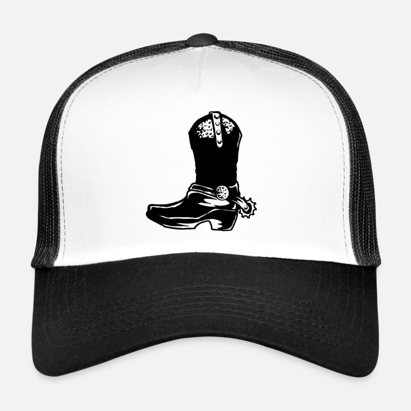 Cowboy boots Trucker Cap