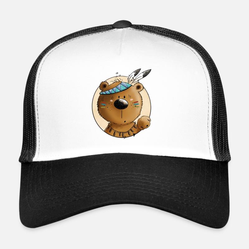 L’ours indien Casquette trucker 