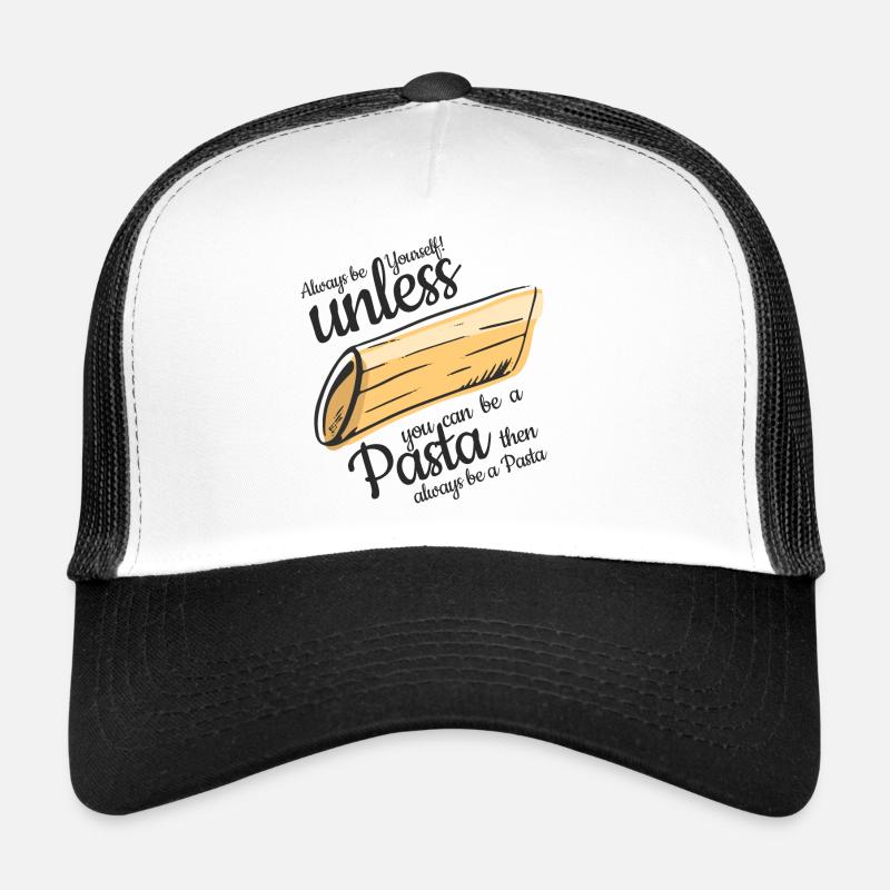 Cadeau de farine de spaghetti de pâte de nouilles de pâtes Casquette trucker 