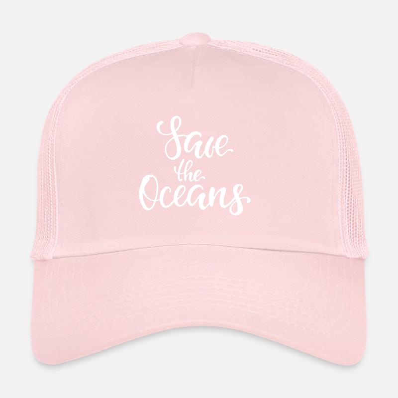 save oceans Trucker Cap