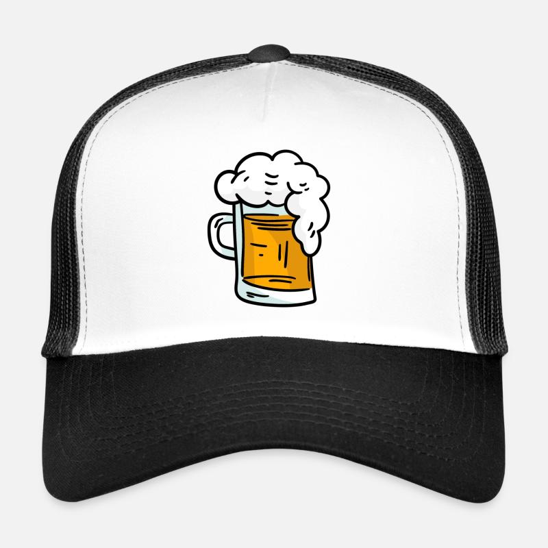 Bier Bierkurg Bierglas Trucker Cap