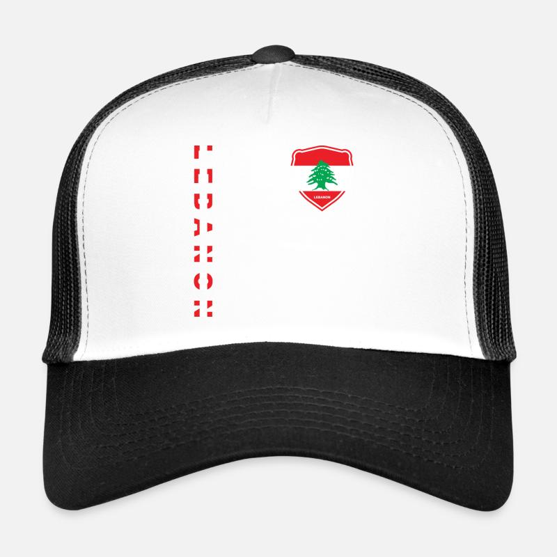 Liban Beyrouth Libanais Libanais Libanais LBN Casquette trucker 