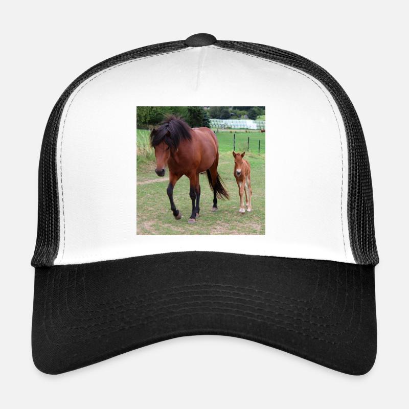 Affiche Cheval Cheval Casquette trucker 