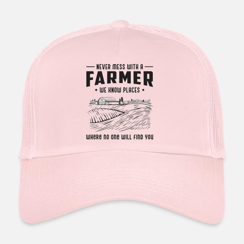 Landwirt Landwirtschaft Bauer Traktor Geschenkidee Trucker Cap