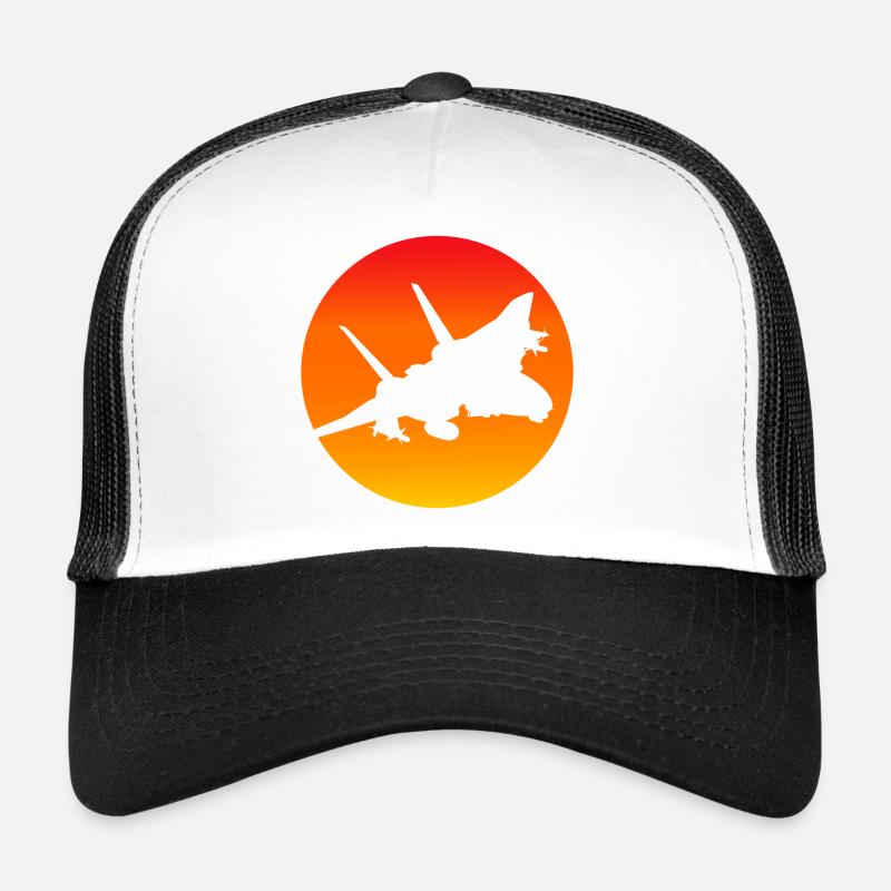 F-14 Tomcat jet fighter Trucker Cap