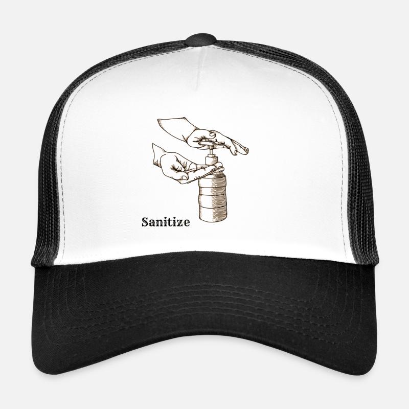 Electric Handschuh with Sanitizer Trucker Cap